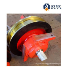 Heavy Shaft and Drive Wheel Hub Assembly for Crane Bearing Housing